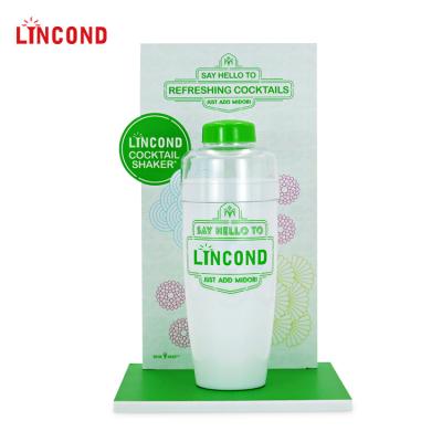 China Lincond Factory Direct Sale Sustainable PLA Material 700ml Cocktail Shaker Clear Wine Shaker for sale