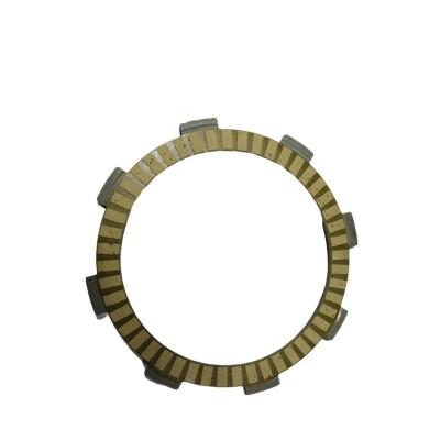 China Rubber / Paperbase Motorcycle Brake System Parts Clutch Disc CG125 Lining Friction Plate Paper Base for sale