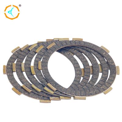 China HOT Selling Rubber / Paperbase Motorcycle Parts Manufacturer CG125 Motorcycle Friction Clutch Plate A Class for sale