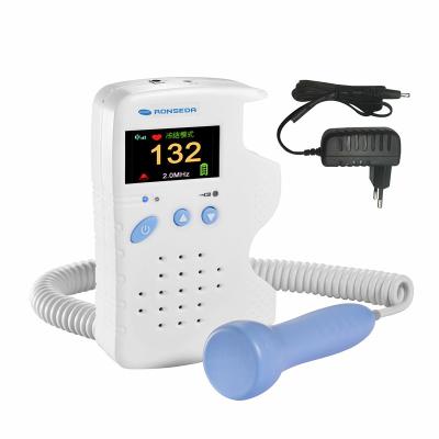 China Cheap Pocket Ultrasonic Fetal Doppler with Color LCD Display RSD FD200C Meets Daily Checkup at Home, Clinic, Community and Hospital RSD-FD200C for sale