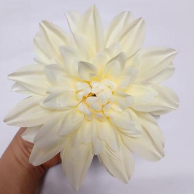 China Wholesale High Quality Artificial Silk Dahlia Peony Flower Silk Fabric Heads For DIY Garland Wedding Birthday Party Event Decoration for sale