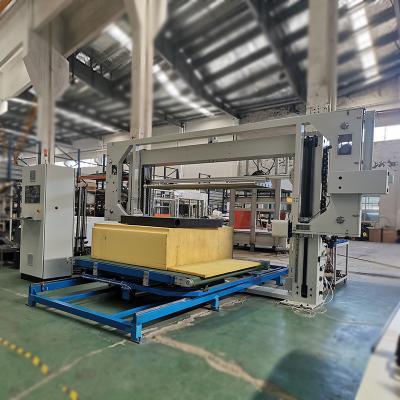 China CNC Foam Vertical Cutting Machine Circulating Cutter For Flexible PU Foam Cutting High Speed Contour Cutting With High Accuracy for sale