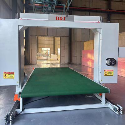 China Cnc Machine Polyurethane High Speed Horizonta foam cutter machine For Sponge Sheet for sale