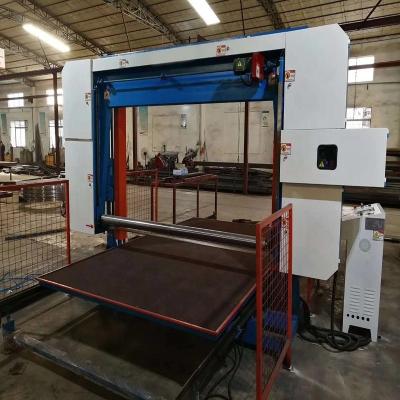 China Horizontal Rebound PU Foam Cutting Machine With Advanced Imported Inverter Timing Controlled Techniques for sale