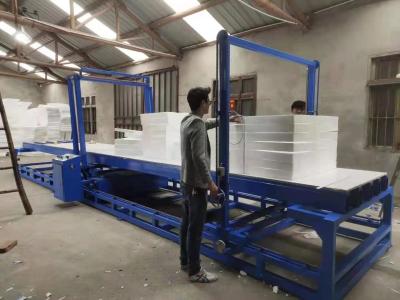 China Horizontal EPS Industrial Foam Cutting Machine 11.2KW With Multiwires for sale