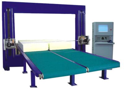 China High Speed Melamine Foam Cutter 1.5m / Min , CNC Contour Cutting Foam Machine for sale