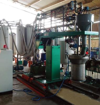 China 35KW Sponge Mattress Foam Production Line High Speed 220L / Mould for sale