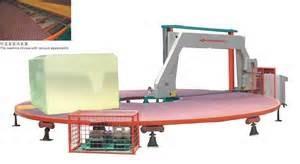 China Circle Horizontal Round Cutting Machine For Sponge , Circle Horizontal Cutter for sale