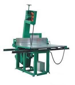 China Manual Vertical Cutter / Sponge Production Line For Sponge Mattress for sale