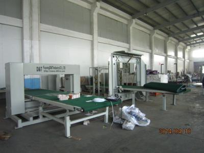 China 10kw 2D Vormen Horizontale CNC Contoursnijmachine voor Polyurethaan Te koop