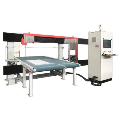 China Rigid PU Foam CNC Wire Cut Machine With Vertical Blade 6m/Min 2860rpm for sale