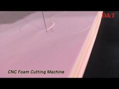 3D CNC Foam Cutting Machine 11KW 80m/min Vertical Revolving High Precision