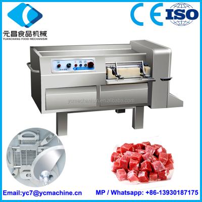 China Meat cube cutting machine|Meat slicing/slicing machine|meat cutting machine 120x120x350MM for sale