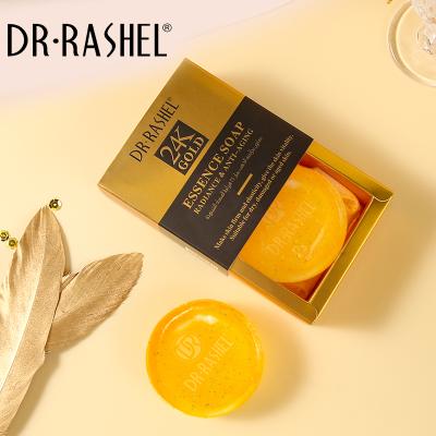 China Anti-wrinkle DR RASHEL Good Quality 24K Gold Anti Aging Soap For Face for sale