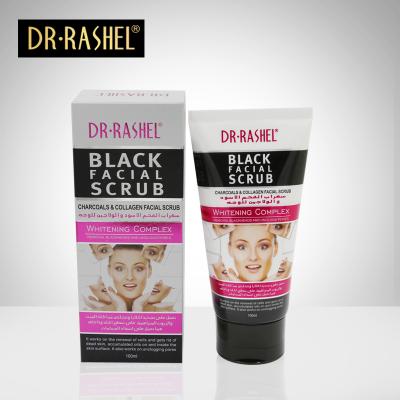 China Anti Aging Dr. RASHEL Face Whitening Skin Care Exfoliate Remove Blackhead Facial Scrub 100ml for sale