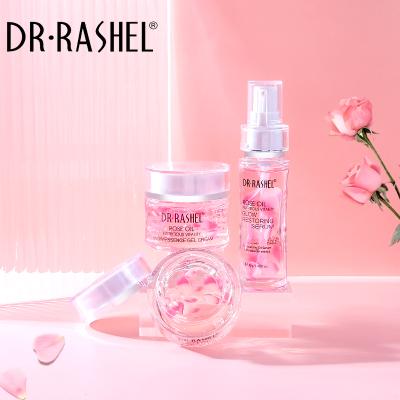 China Skin Revitalizer DR RASHEL Rose Oil Nutritious Vitality Glow Replenishing Gel Cream Face Serum for sale