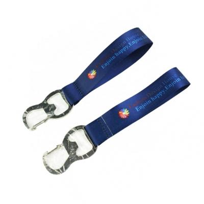 China Polyester Lanyards With Bottle Opener Lanyard Beer Bottle Opener Lanyard for sale