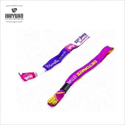 China China Dye Sublimation Ribbon Wristband for Events for sale