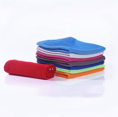 China Cool Quick Cooling Towel Cold Compressed Sports Towel Absorption Feel Microfiber Ice Cooling Strong Sweat for sale