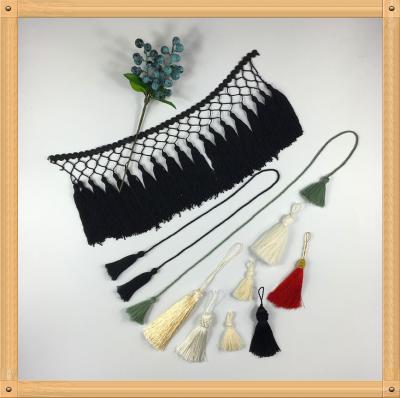 China 2016 Fashionable custom excellent fringe tassel trimming for graduation cap decoration for sale