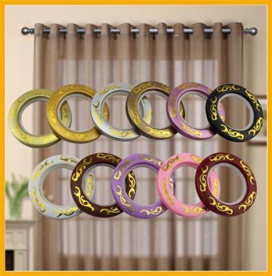 China Fashion Prime ABS Plastic Custom Curtain Rings Circles Rod Accessories for sale