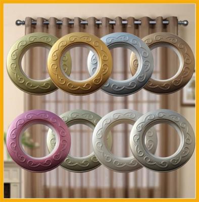 China Fashion Prime ABS Plastic Custom Curtain Rings Circles Rod Accessories for sale