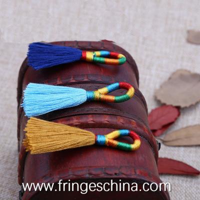 China Colorful classical wholesale chinese tassels trimming fringe for costume earrings for sale