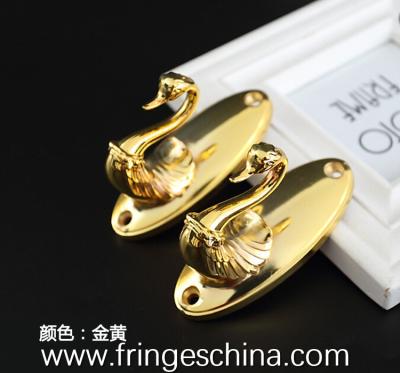 China High quality classical customized metal zinc alloy curtain hooks for home decorations for sale