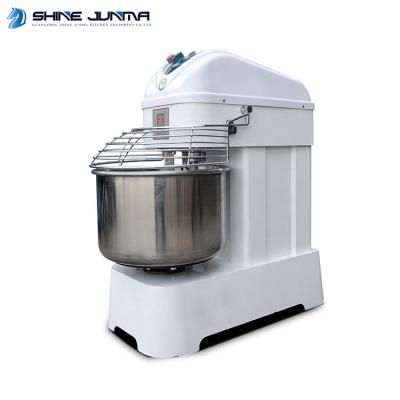 China Synchronous rotation of mixing bowl and hook dough mixer 25kg commercial spiral dough mixer for sale spiral pizza dough mixer machine price for sale