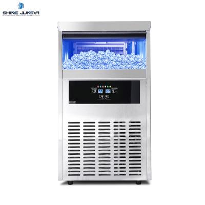 China Hotels Home Mini Cube Ice Maker Machine 110V 60Hz Stainless Steel Ice Machine for sale