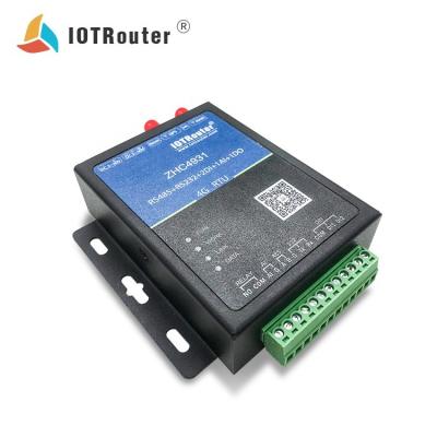 China 485 wireless transmission rtu OEM modem ZHC4931 4g gsm sms controller wifi DTU hot water level sensor IOT router lte rs485 mqtt 132 transparent factory for sale