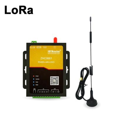 China IOT Solutions LoRawan 433mhz Industrial Automation Modem 8KM Long Range Wireless Transmission RTU for sale