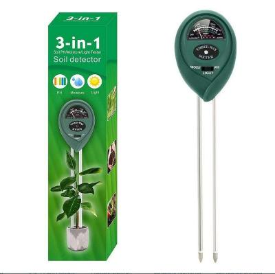 China Soil pH Test 3 in 1 Soil Tester pH Soil Test Kit For Lawns Garden Farm House Indoor Outdoor Hydrometer For Plants Soil Moister Meter for sale