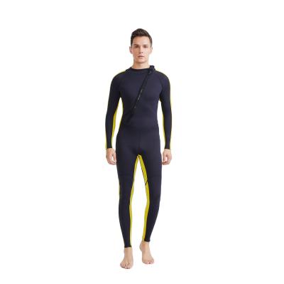 China Surf Snorkeling 2MM SBR Neoprene Wetsuit Scuba Diving Unisex Triathlon Spearfishing Dive Suit for sale