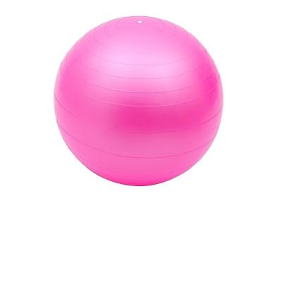 China Hot Selling Yoga Ball Gym Fitness Ball 55cm PVC Material Waterproof Explosion-proof Home Yoga Ball for sale