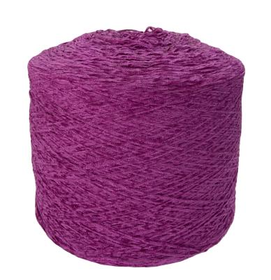 China Fancy Yarn High Tenacity 100% Polyester Knitted Yarn Chenille For Hat Knitted Sweater for sale