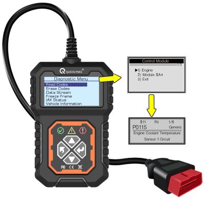 China Vehicle Tools Tools Universal Car OBD2 Scanner Tool Automotive Connector T31 Standard Size for sale