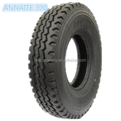 China ANNAITE Brand TBR Tire 20 PAIRS 12.00R20 Model 300 With Three Ribs 12.00R20 for sale