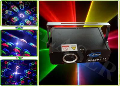 China Tri Color Animated 300MW Laser Lights DMX With Beam 30K Scanning for sale