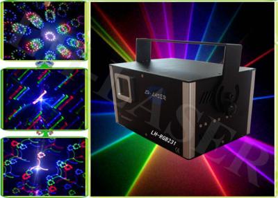 China 1000MW RGB ILDA Multicolor Laser Light , Stadio Colorful Animation Laser Light for sale