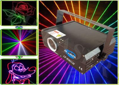 China Animated Laser Stage Light Projector , Full Color Animation Laser light for sale