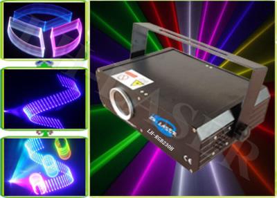 China Luces laser DMX de la mini 1W la 2.a/3D RGB Navidad al aire libre del día de fiesta para el árbol en venta