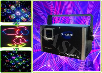 China Party 2 Watt Graphics Firewok RGB Laser Lights Projector , 50HZ / 60HZ for sale