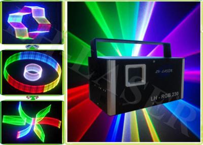 China 2D / 3D Change Disco Multicolor Laser Light DMX Red 638nm 300mW Green 532nm 200mW Blue 450nm 700mW for sale