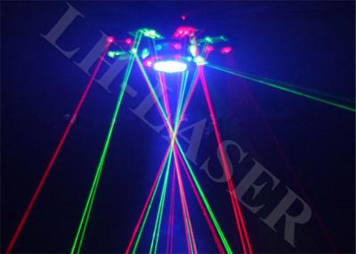 Cina Mini accensione di effetto di fase del laser DJ di Clawe della luce laser 8 del UFO del polipo di RGB in vendita