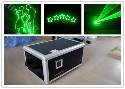 China Openluchtskybeam-Laserlicht, 10W 532nm Groene Effect Olympische Laserprojector, Te koop