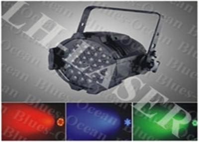 China DMX 512 ILDA 3W Full Color Mixing LED Par Cans Light With DMX Controller for sale