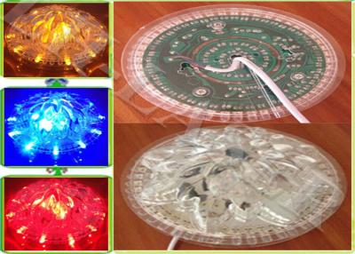 China 8W luces del efecto del girasol LED del UFO RGB por control inteligente automático en venta