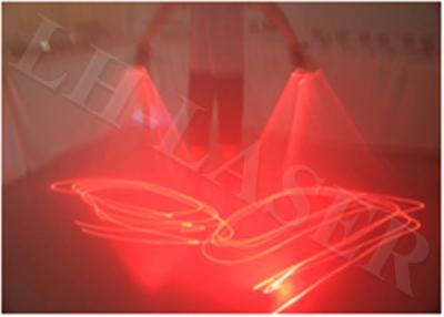 China Cool Disco Laser Light Show Equipment Red Laser Glove Light 100mw 650nm Black for sale