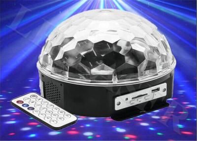 China LED Magic Ball Light With MP3 , Crystal LED Effect Lights For Stage / KTV for sale